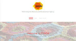 Desktop Screenshot of panda-arts.org.uk